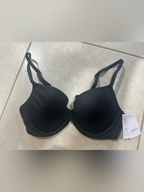 Auden Black Smooth Molded T-Shirt Bra